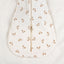 Baby Swaddle and Sleeping Bag 0.5 TOG – Beige / White