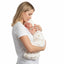 Baby Swaddle and Sleeping Bag 0.5 TOG – Beige / White